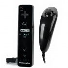 Wii Remote Com Motion Plus Embutido + Nunchuck + Capa + Alça