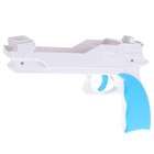 Pistola Light Gun para Wii (branco + azul)