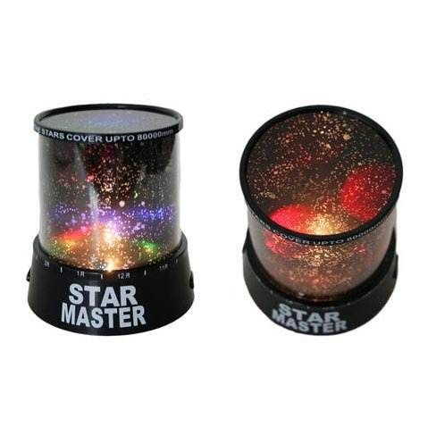 Star Master Luminária Abajur Projetor Estrelas